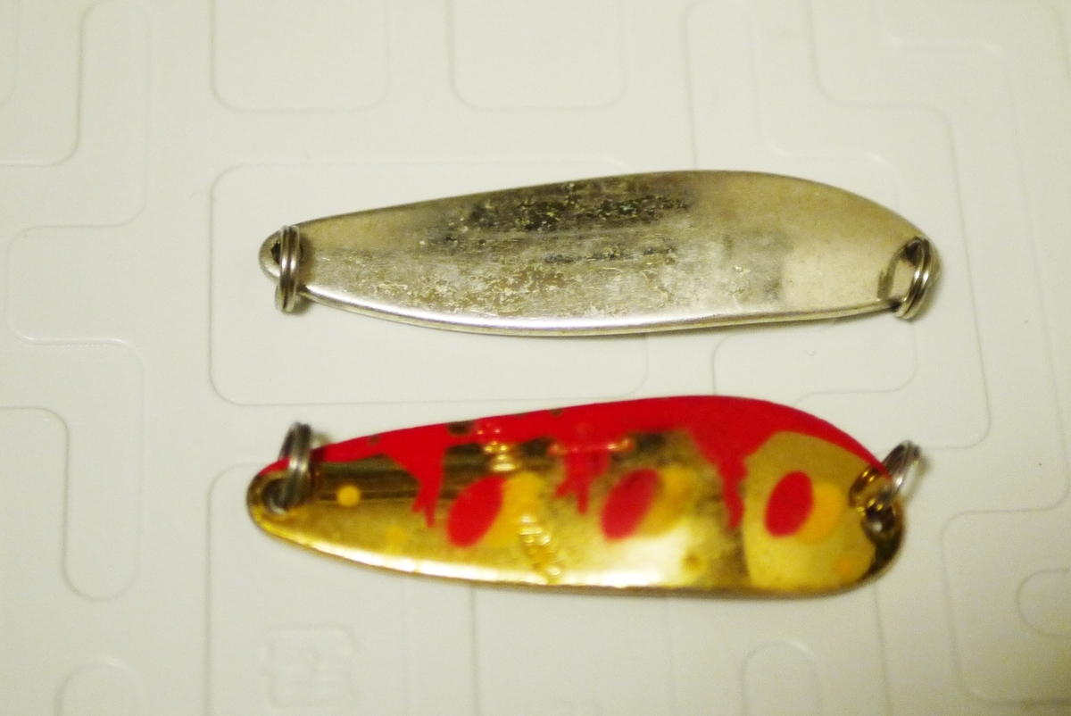 ルアーは、塗装が剥げていても、ボロボロでも問題なく釣れる。 - 釣り