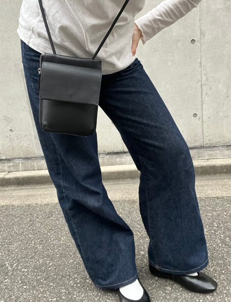 RIBCAGE WIDE LEG着用画像