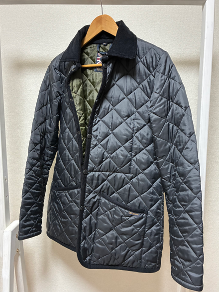 ラベンハムの黒キルティング×リーバイス568でつくる大人の秋コーデ