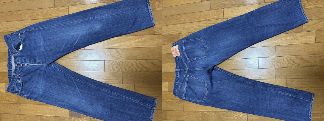 LVC66モデル 13か月色落ち