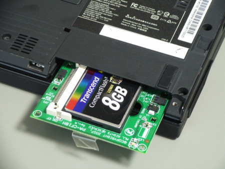 Thinkpad X40 CFでSSD化 debianインストール ThinkPad X40をCFでSSD化 - にゃののん日記
