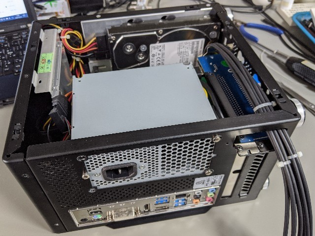 パソコン PT2 PC-Q21に2枚のPT2を収めることが出来た - にゃののん日記