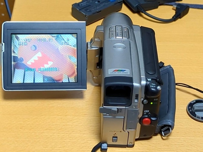 【動作確認済】高画質 Panasonic MiniDV ビデオカメラ 説明書付 miniDVカメラが届いた - にゃののん日記