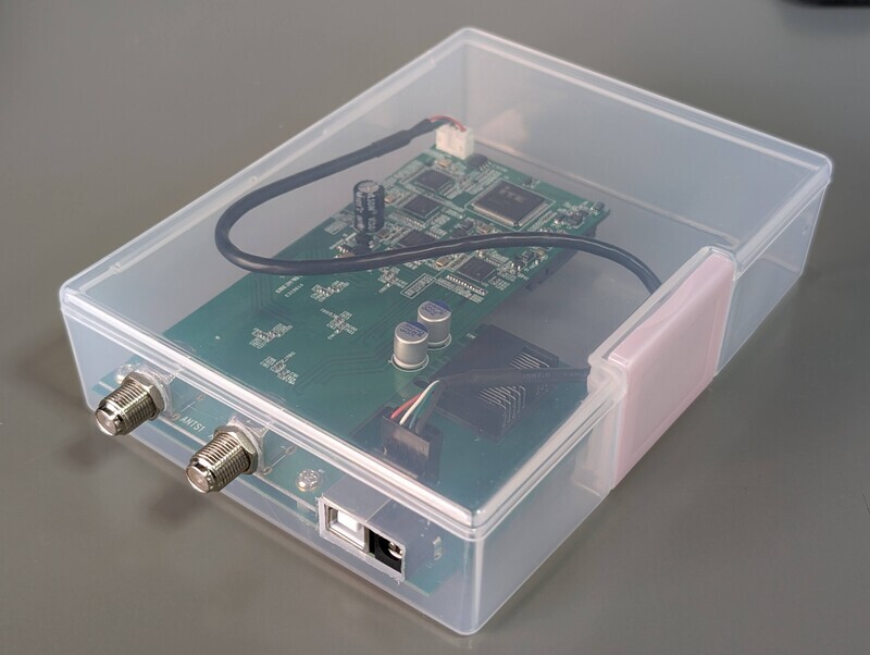 PLEXチューナー 外付け化ケース 3.3V版 USBケーブル、ACアダプター付 PLEXチューナー外付け化キット基板 3.3V Type-B - メルカリ