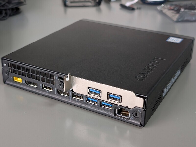 ThinkCentre M720q TinyにPT3取り付けてみた - にゃののん日記