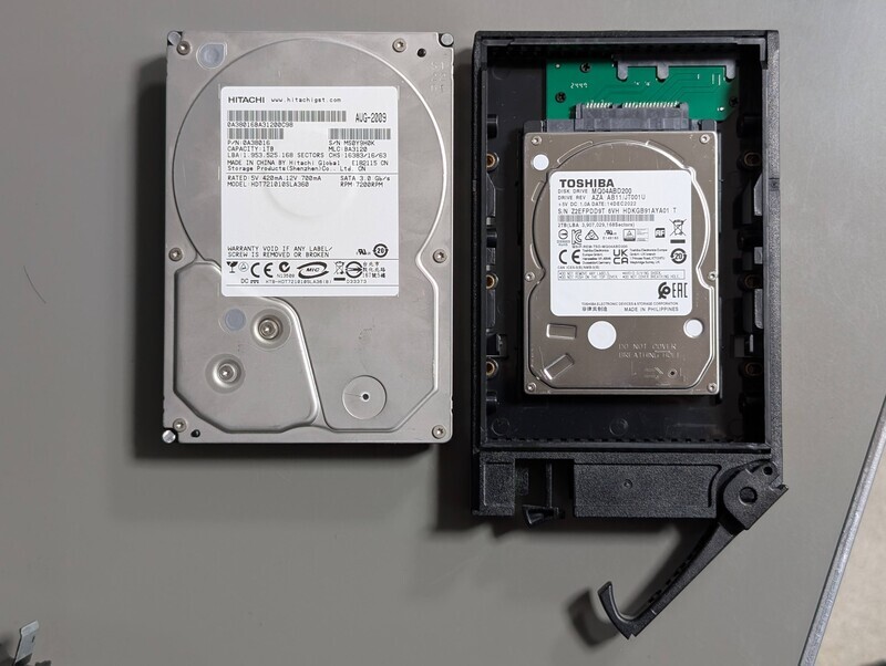 nic！変更後 まるこめさんのNAS容量拡張作業 - にゃののん日記