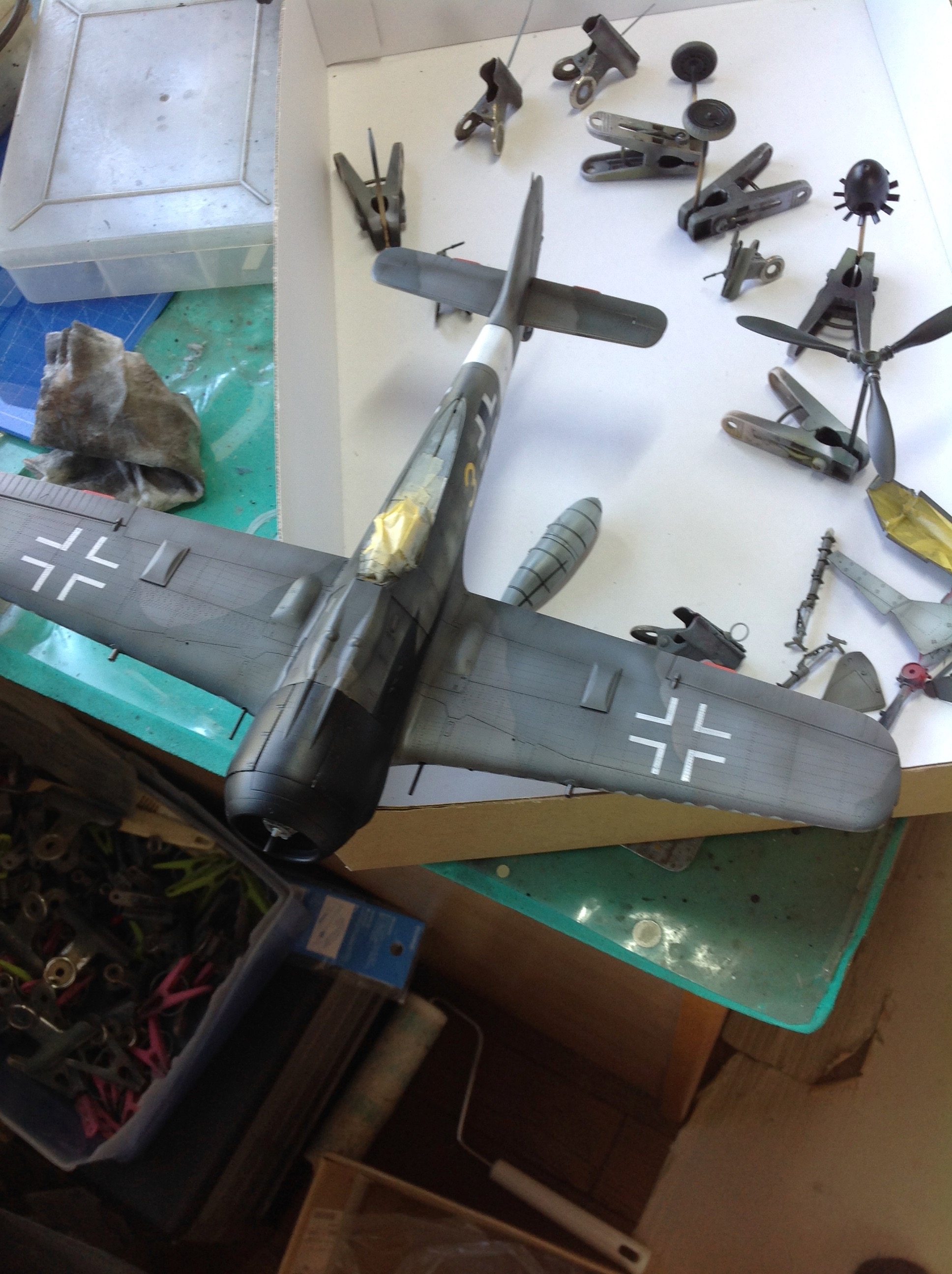 1/32 ドイツレベル フォッケウルフ Fw190A-8/R7 その1 - プロモデラー
