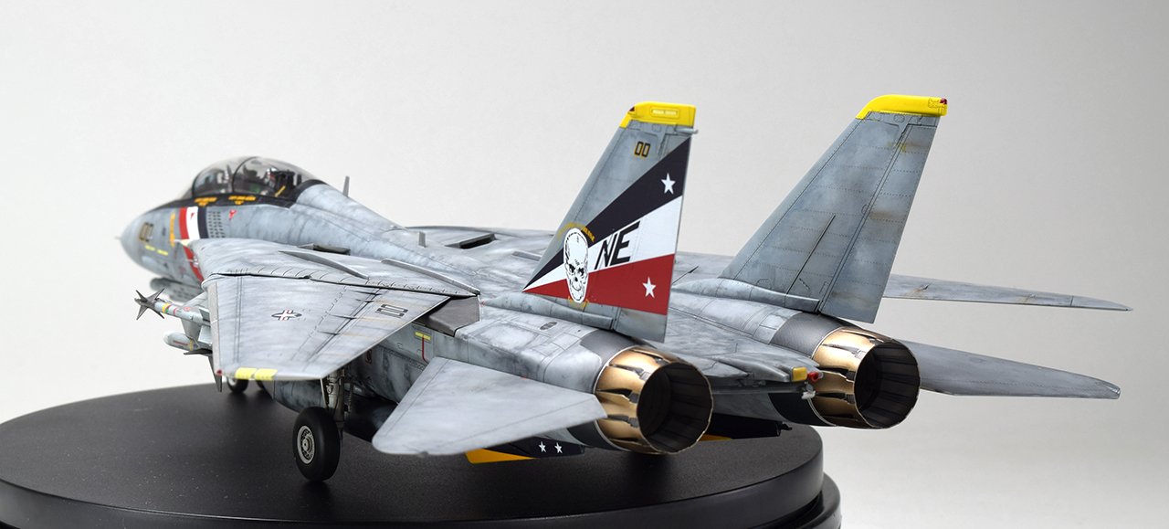 タミヤF-14 Dトムキャット 1/48VF−2バウンティ ハンターズ模型完成品 タミヤF-14 Dトムキャット 1/48VF−2バウンティ ハンターズ模型