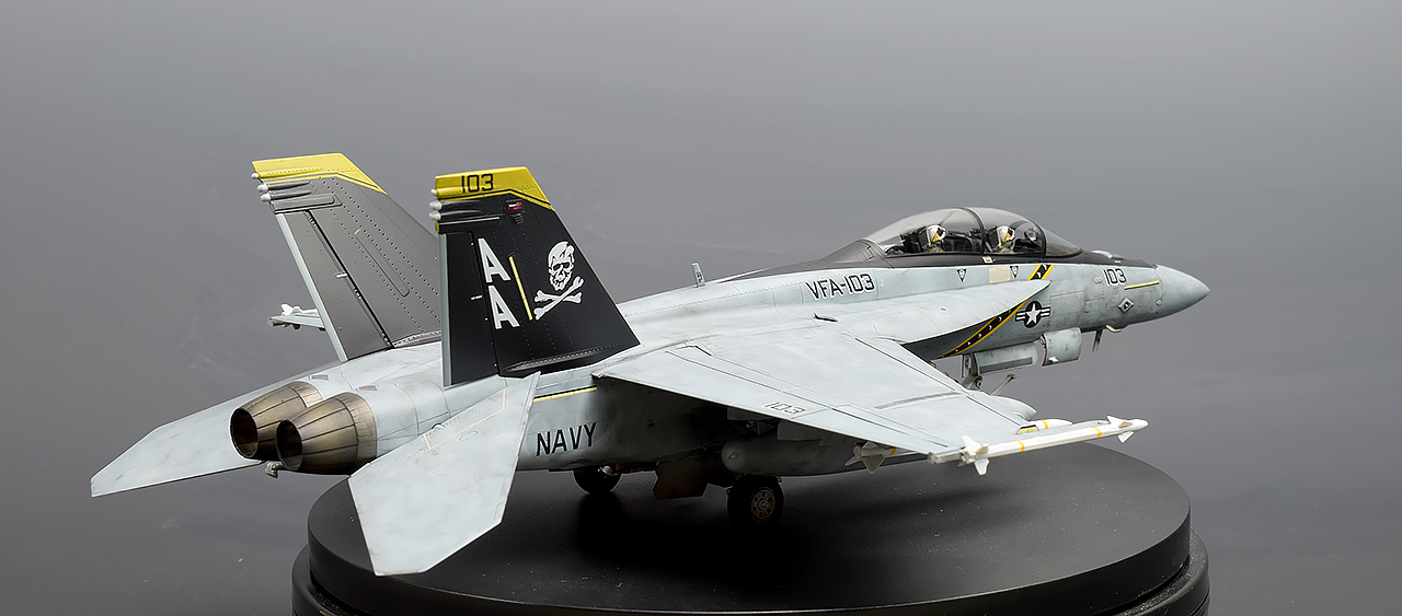 1/48 ハセガワ F/A-18 スーパーホーネット ジョリーロジャース