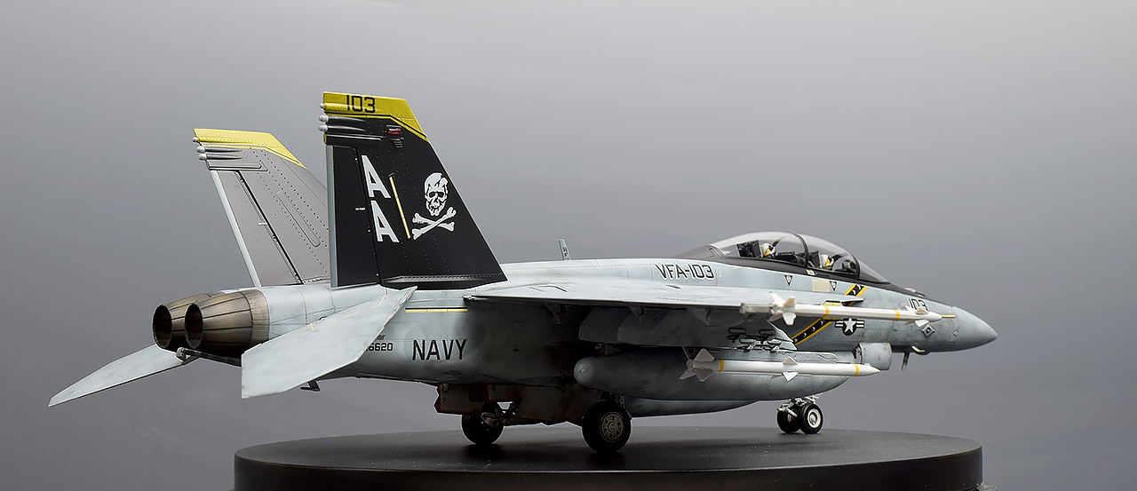 1/48 ハセガワ F/A-18 スーパーホーネット ジョリーロジャース