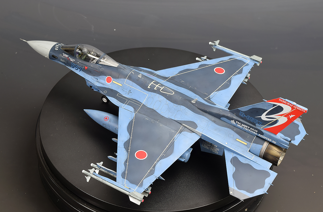 1/48 ハセガワ 航空自衛隊 三菱 F-2A 三沢基地 第三飛行隊 戦競