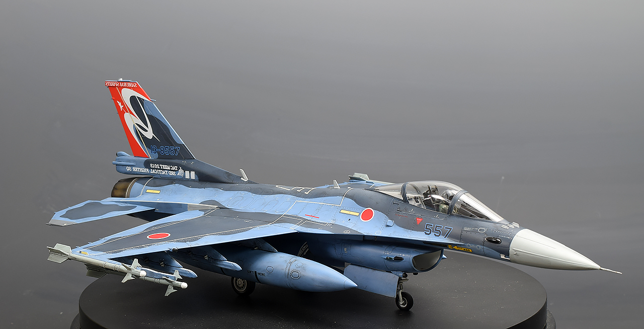 1/48 ハセガワ 航空自衛隊 三菱 F-2A 三沢基地 第三飛行隊 戦競塗装