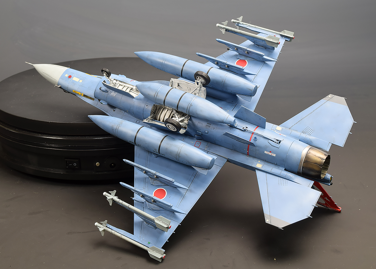 1/48 ハセガワ 航空自衛隊 三菱 F-2A 三沢基地 第三飛行隊 戦競