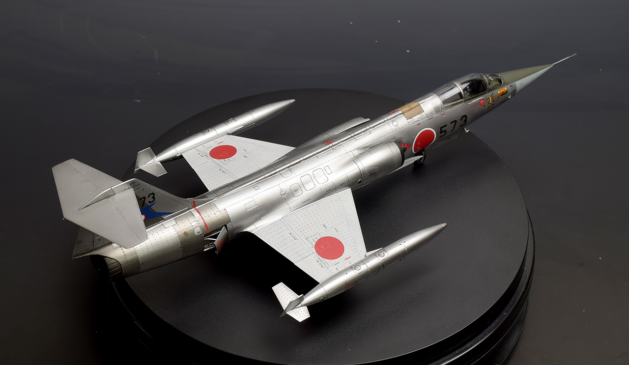 ハセガワ1/48 F-104Jスターファイター　完成品 ハセガワ F-104J スターファイター製作レビュー - プロモデラー