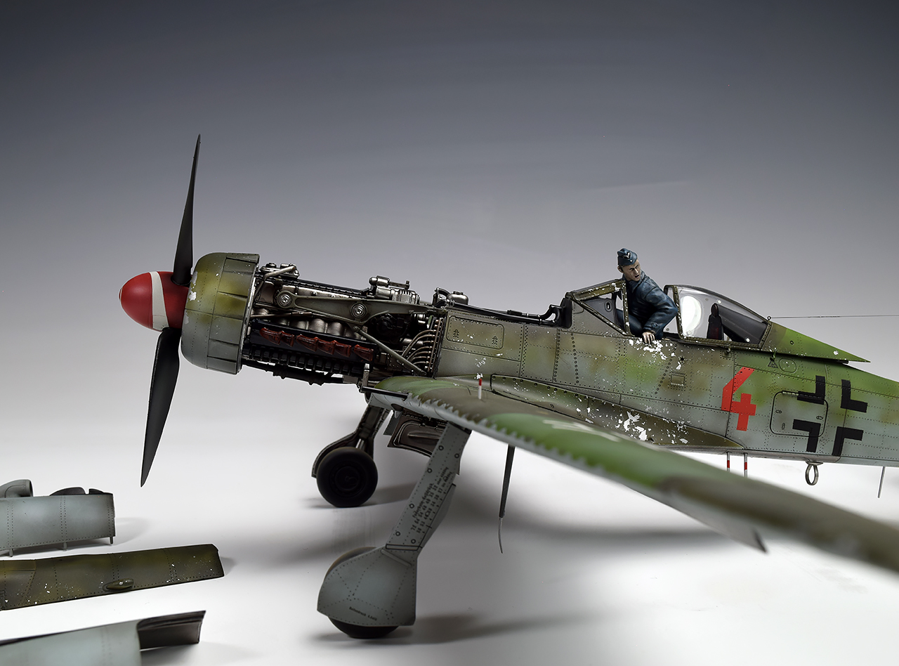 造形村1/32 Tank152H-0 1/32 造形村 Ta-152H-1 初回予約限定特典付き 製作途中その8