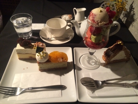 ドゥ・ボン・クーフゥのケーキ