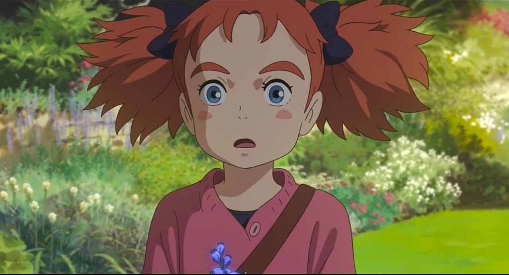 メアリと魔法の花 箒 ほうき ボールペン 限りなくジブリ作品に近いけど