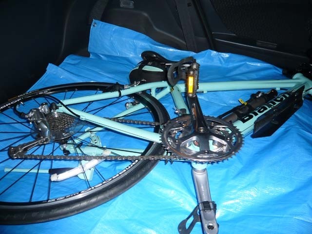 個別 ヴィッツにビアンキ の写真 画像 自転車 にょえのフォトライフ