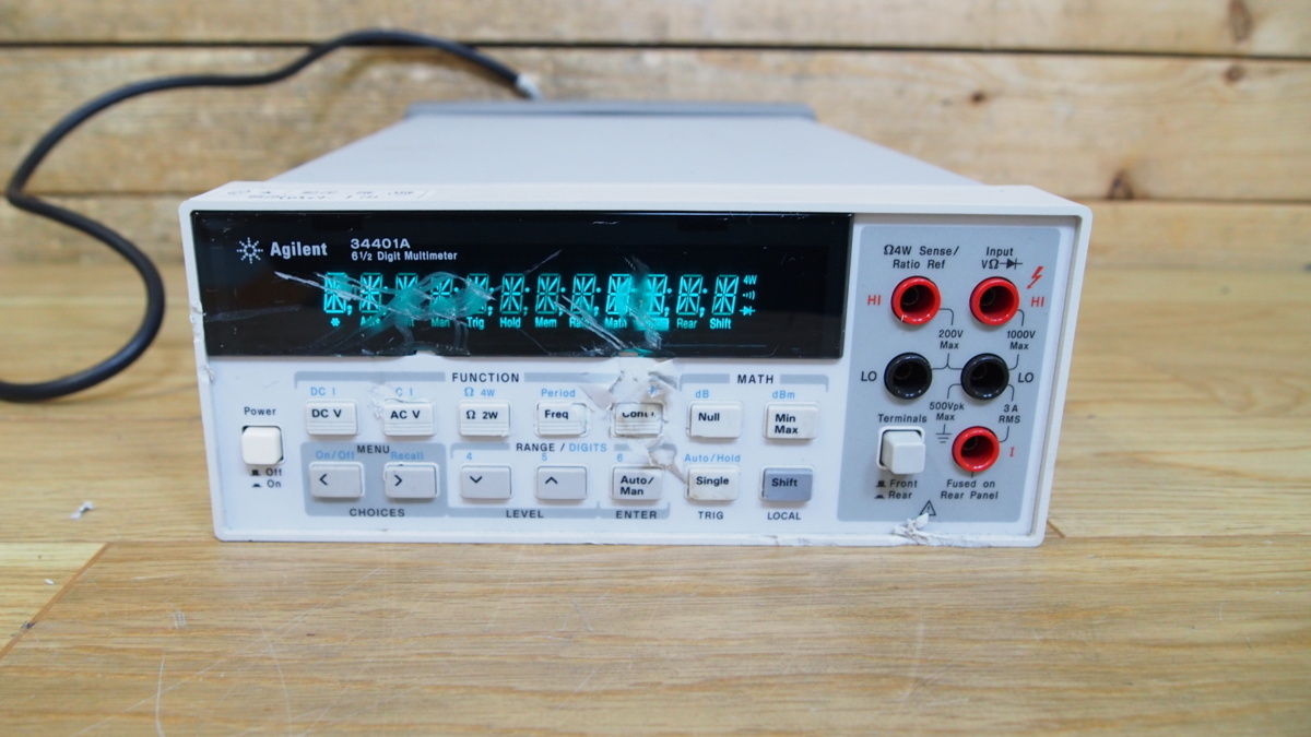 約5000円であの34401Aを入手＆修理した話 - STD Nyokki's Lab Ⅴ