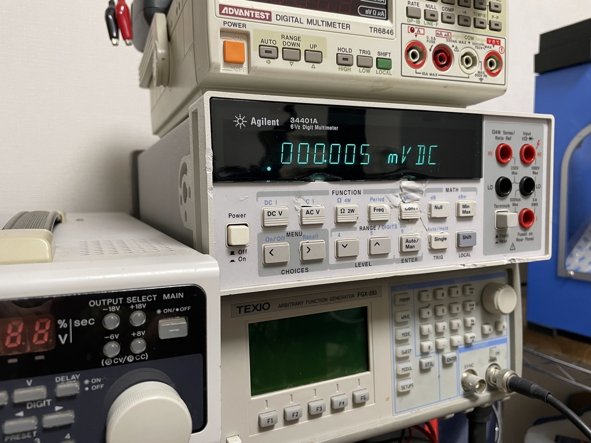 約5000円であの34401Aを入手＆修理した話 - STD Nyokki's Lab Ⅴ