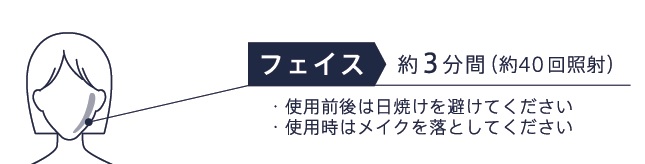 ステラボーテは顔脱毛も可能