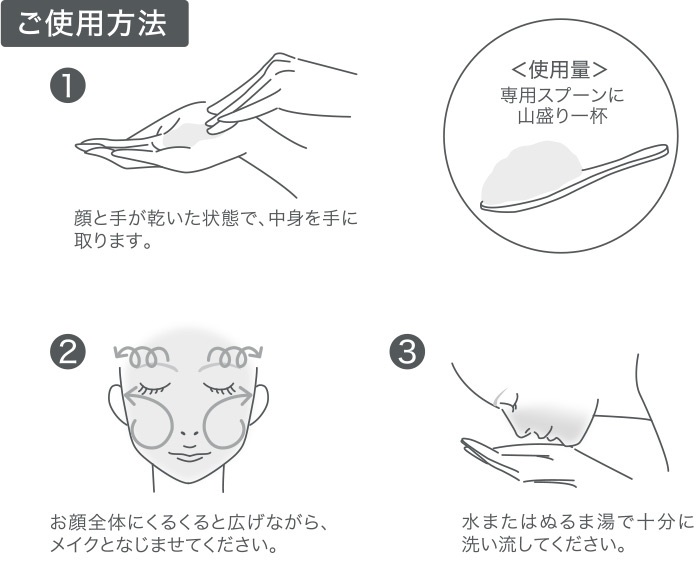 クレンジングバームの使い方