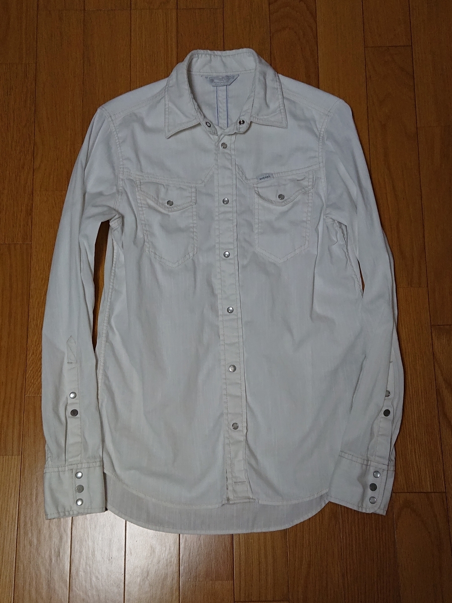 ストライプ デザイン/Striipe design ディーゼル 白シャツ