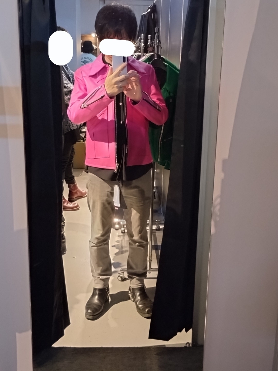 革ジャンを試着する時のマナー！ - ユウスケのエイジング日記