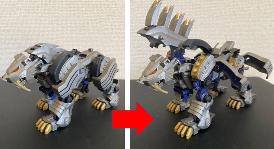 ゾイドジェネシス GZ-009 ブラストルタイガー ZOIDS IGNITION -ゾイドイグニッション-