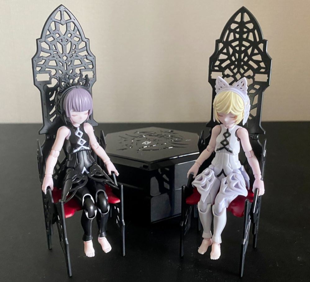 ジャンク品　プラモ　美プラ　ゾイド　チトセリウム　メガミデバイス　ヘキサギア chitocerium LXXVIII platinum 1.5を入手したのでパチ組み【美