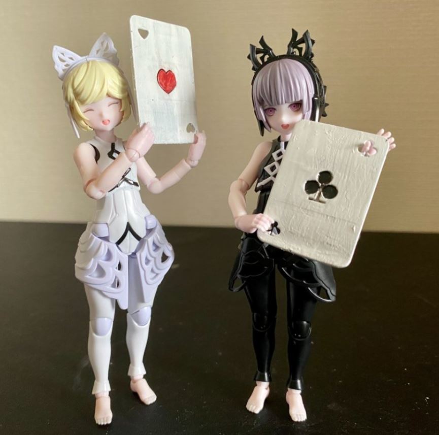 チトセリウムXCIX&Cアルベラ＆エフェル塗装済み完成品 グッドスマイル