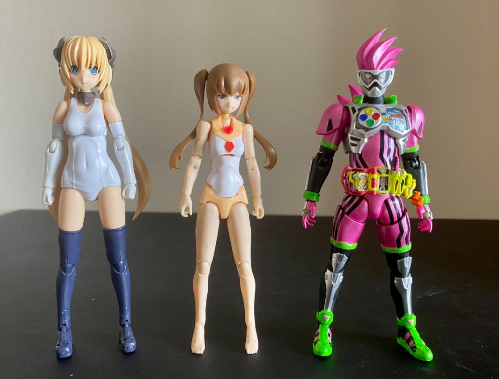美少女プラモデルまとめ売り　メガミデバイス　フレームアームズガール　PLAMAX アニメ版最大の特徴である低身長を再現！『メガミデバイス』と