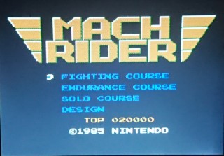 マッハライダーはゲームオーバーになるのも“マッハ”の難ゲーだっ