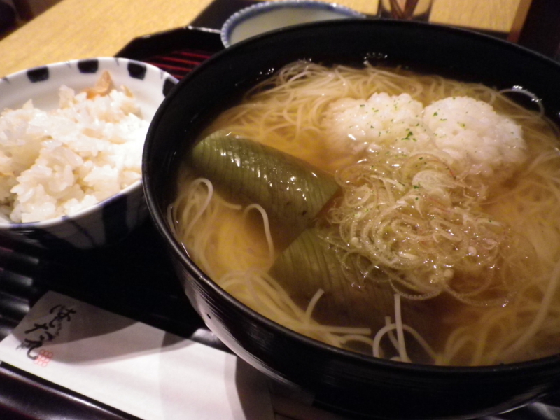 京都「はしたて」の鱧にゅうめん