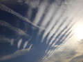 10月13日朝の空