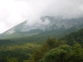 大山南壁　鍵掛峠から