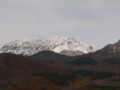 冠雪の大山