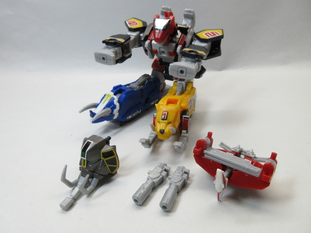 スーパーミニプラ 恐竜戦隊ジュウレンジャー 大獣神 その3 - ホビーの沼地