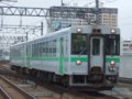 [鉄道][キハ150系][貫通幌]キハ150系(150-12+13)函館本線1930D／札幌駅入線(トリミング版)