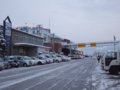 [風景]★240：八戸・湊日曜朝市／凍り付いた路面081214