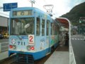 [風景][鉄道]★007：函館市電710形車体更新車(711)／谷地頭2005.10.21