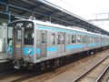 [鉄道][121系][貫通幌]JR四国121系電車(Tc120-12)／坂出駅2006.04