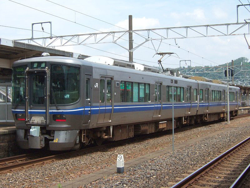 ☆050：北陸本線243M・Tc520-3+Mc521-3／敦賀駅(再レタッチ版)