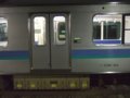 [鉄道][E127系]☆222：大糸線332M(TcE126-104車番表示)／南小谷駅090724