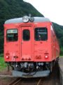 [鉄道][キハ20系][貫通幌]☆287：南小谷行422D(キハ52-156)／平岩駅090725