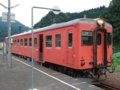 [鉄道][キハ20系][貫通幌]☆290：南小谷行422D(キハ52-156)／平岩駅停車中090725