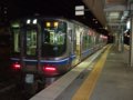 [鉄道][521系][貫通幌]☆582：北陸本線159M(フイE1編成)Tc520-1側／長浜駅090725