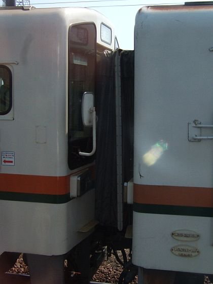 個別「[鉄道][貫通幌]☆038：JR東海キハ11連結面／伊勢鉄道河芸
