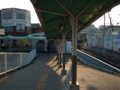 [鉄道][風景][駅]★093：近鉄鈴鹿線・平田町駅ホーム(改札口方面)091003