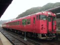 [鉄道][キハ40系][貫通幌]餘部探訪(28)キハ47-10+40-2046(浜坂行き171D)／香住駅080113